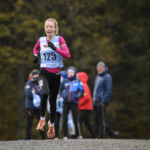 11.10.2020, xkvx, Biathlon, Deutschlandpokal Notschrei, Crosslauf - weiblich, v.l. Annika Stichling