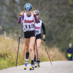 09.10.2020, xkvx, Biathlon, Deutschlandpokal Notschrei, Berglauf - weiblich, v.l. Annika Stichling