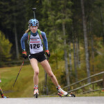 10.10.2020, xkvx, Biathlon, Deutschlandpokal Notschrei, Sprint - weiblich, v.l. Annika Stichling